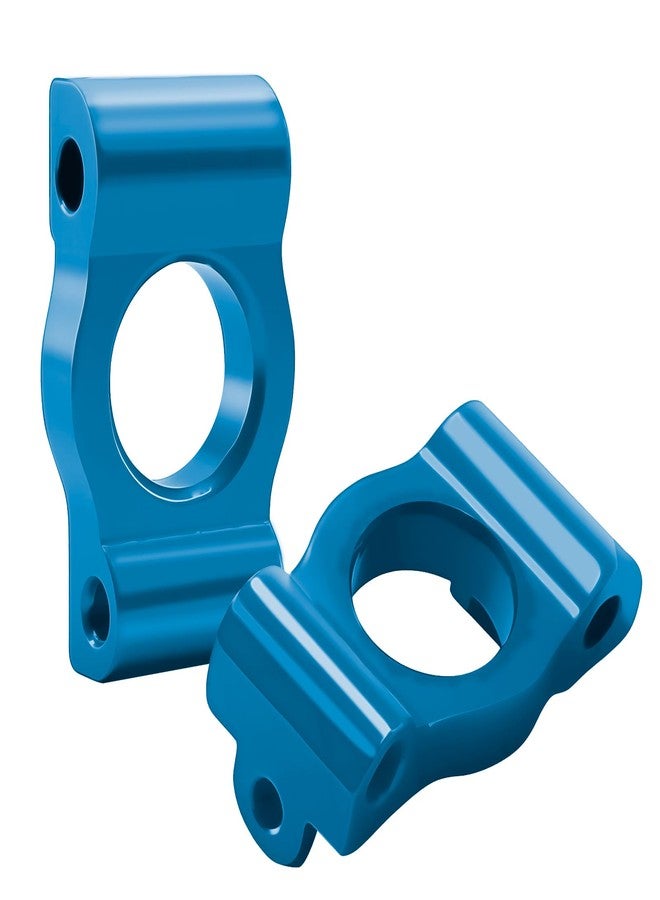 FSDKEDUF Aluminum Caster Blocks & C-Hubs for RC Car for WLtoys 244016, Losi Micro-B & Micro-T - Durable CNC Upgrade Parts RC Car Accessories for Performance & Replacement (Blue) - Image 4
